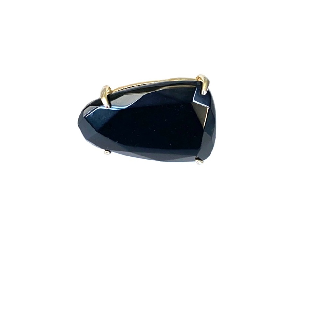 Kendra Scott Black and Gold Ring